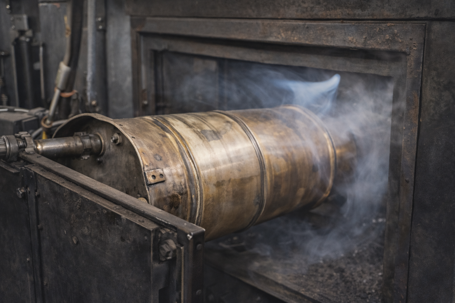 DPF thermal and air cleaning